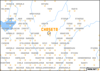 map of Chaseta