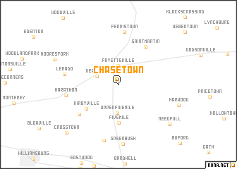 map of Chasetown