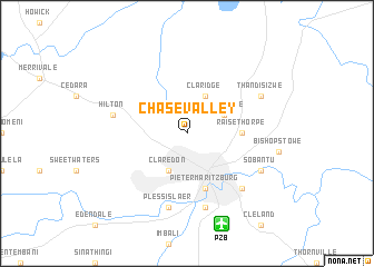 map of Chase Valley