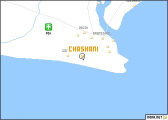 map of Chashāni