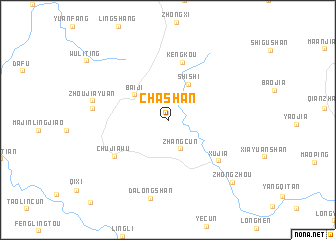 map of Chashan