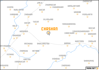 map of Chashan