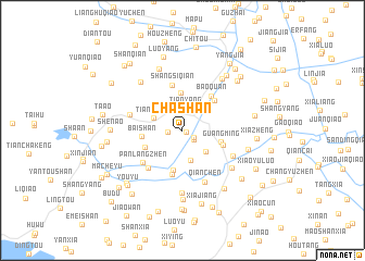 map of Chashan