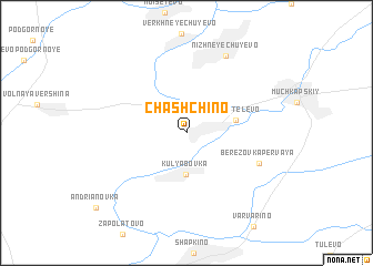 map of Chashchino