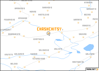 map of Chashchitsy