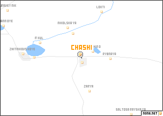 map of Chashi