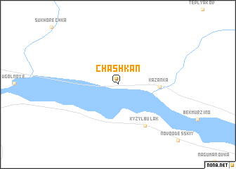 map of Chashkan