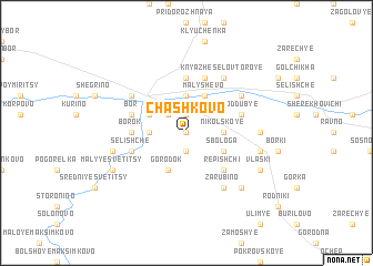 map of Chashkovo