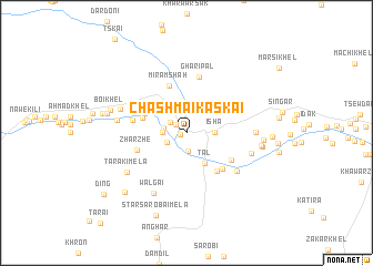 map of Chashmai Kaskai