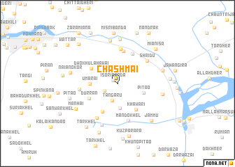 map of Chashmai