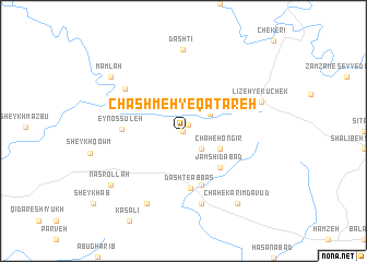 map of Chashmeh-ye Qaţāreh