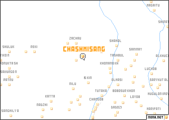 map of Chashmi-Sang