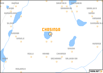 map of Chasinda