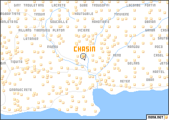 map of Chasin