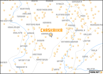 map of Chaskaíïka