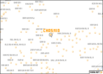 map of Chasmia