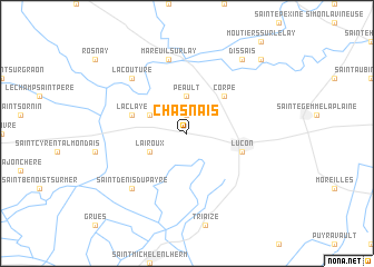 map of Chasnais