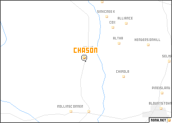 map of Chason