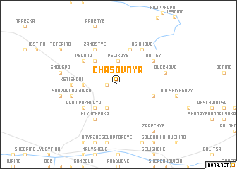 map of Chasovnya