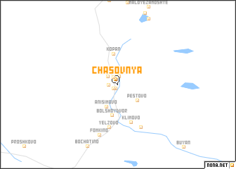 map of Chasovnya