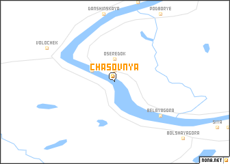 map of Chasovnya