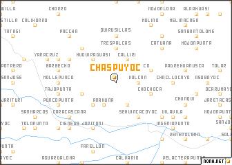 map of Chaspuyoc