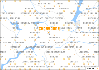 map of Chassagne