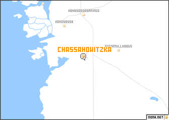 map of Chassahowitzka