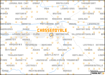 map of Chasse Royale