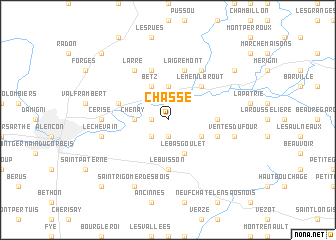 map of Chassé