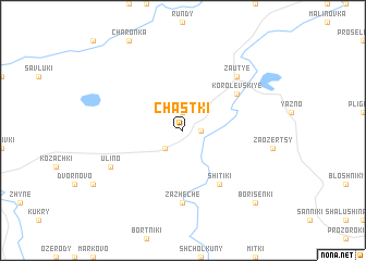 map of Chastki