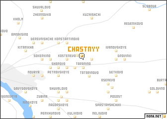 map of Chastnyy