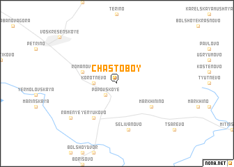 map of Chastoboy