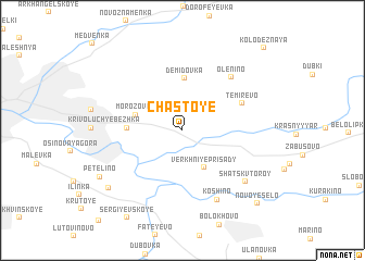map of Chastoye