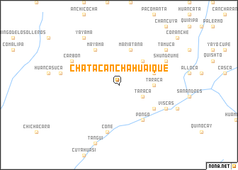 map of Chatacanchahuaique