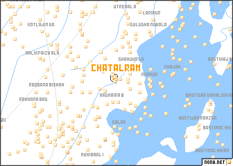 map of Chatāl Rām