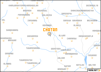 map of Chatān