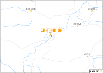 map of Chataonda