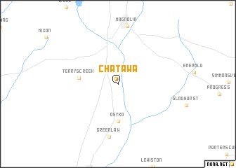 map of Chatawa