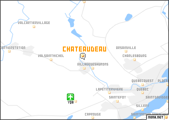 map of Château-dʼEau
