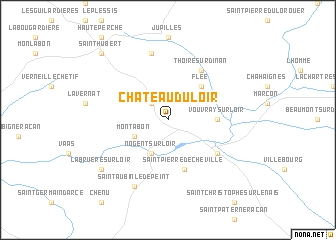 map of Château-du-Loir