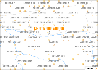 map of Châteaurenard