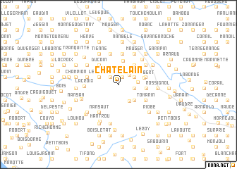 map of Chatelain