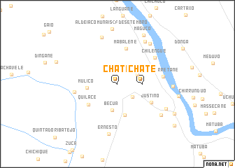 map of Chate