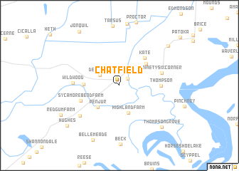 map of Chatfield