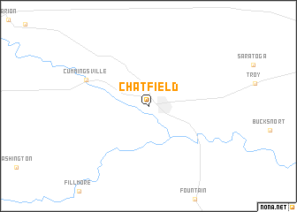 map of Chatfield