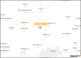 map of Chatham