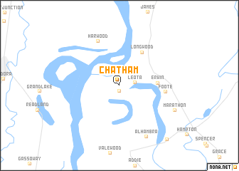 map of Chatham