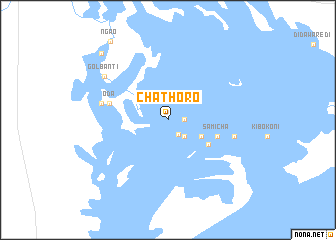map of Chathoro