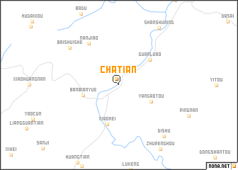 map of Chatian
